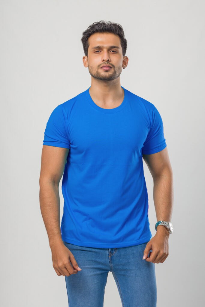 True Blue Cotton T-Shirt » Origins Wear | New Printed Tshirt Best Price ...