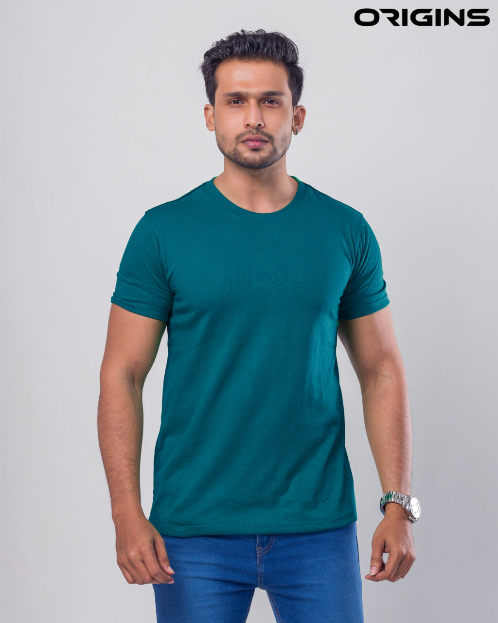 Pine Green Cotton T-Shirt Unisex » Origins Wear | New Printed Tshirt ...