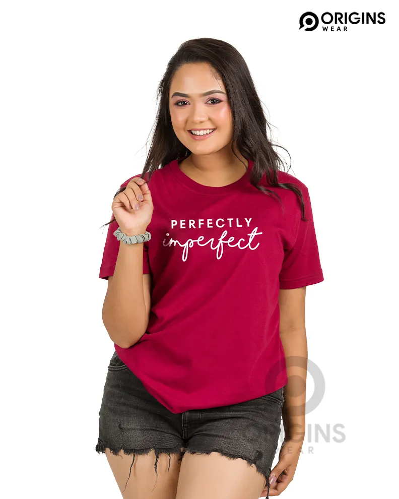 Small Printed Maroon Colour Premium T-Shirts SriLanka