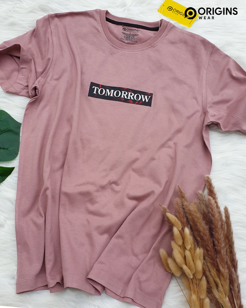 Tomorrow – Baby Pink Color T-Shirt - XXXL
