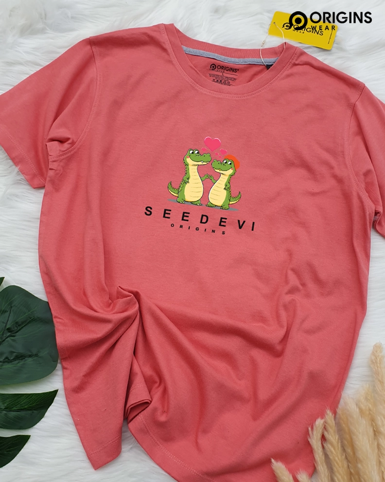 Seedevi – Peach Color T-Shirt - XXXL
