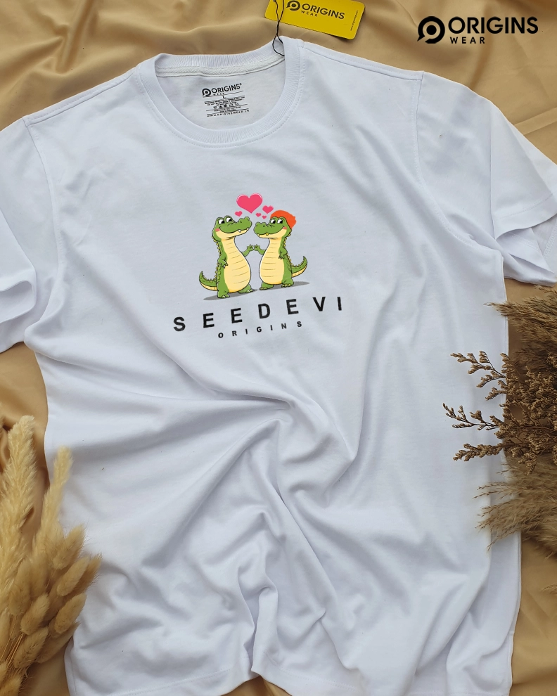 Seedevi – Pure White Color T-Shirt - L