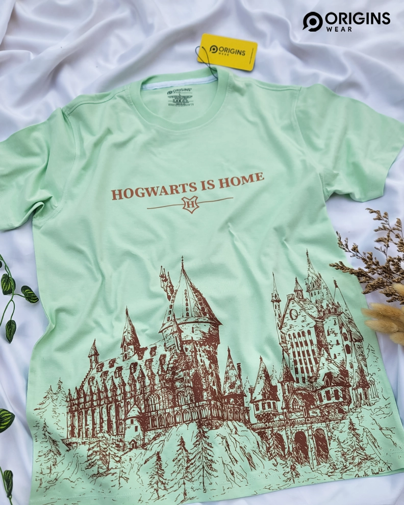 Hogwarts Home - Summer Mint - Cotton T-Shirt